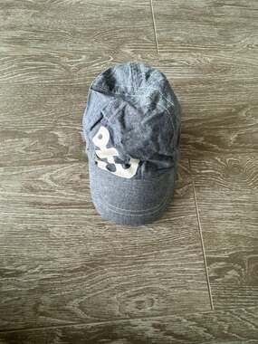 Unknown Anchor Print Baseball Cap Size 6-12M Blue